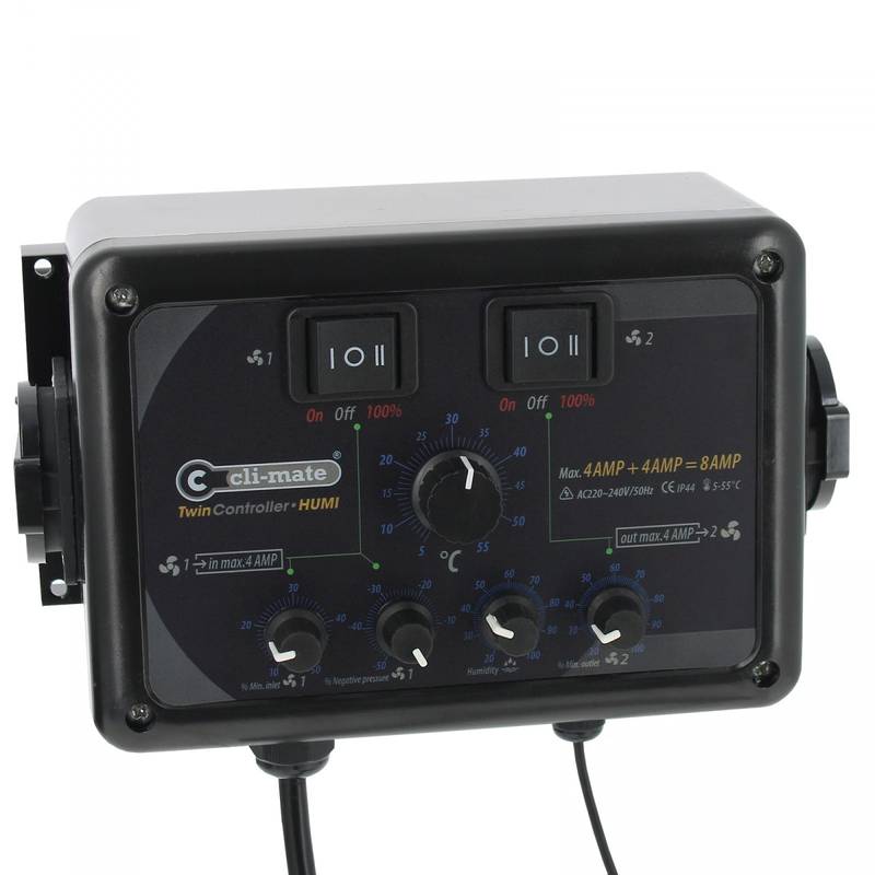 ContrÎleur de température et humidité Cli-Mate 4+4amp