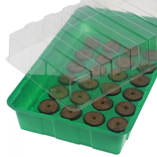 mini serre Mini serre avec 28 pastilles de fibre de Coco