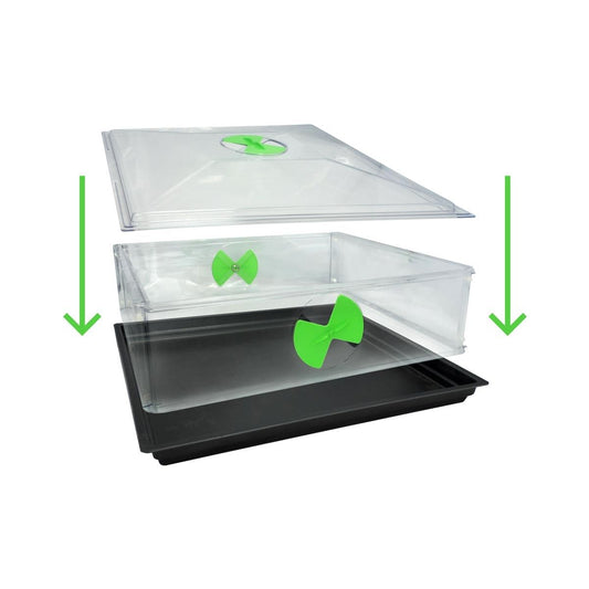 Photo de la mini serre chauffante VITOPOD - 55.5x54.5x23cm