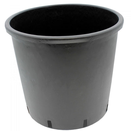 pot Pot Rond Noir de 15 Litres – 28x28 cm