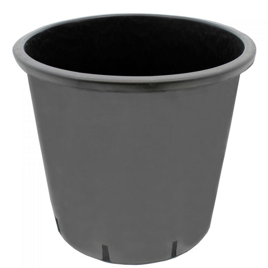 pot Pot Rond Noir de 25 Litres – 33x33 cm