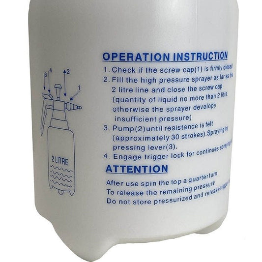 Aquaking - Pulvérisateur à pression de 2 Litres