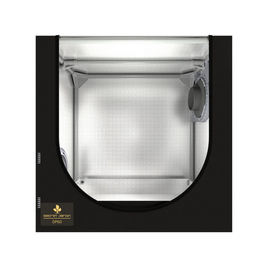 Chambre de culture compacte Dark Propagator 60x40x60cm, conçue pour jardiniers indoor souhaitant cultiver efficacement en espace réduit.