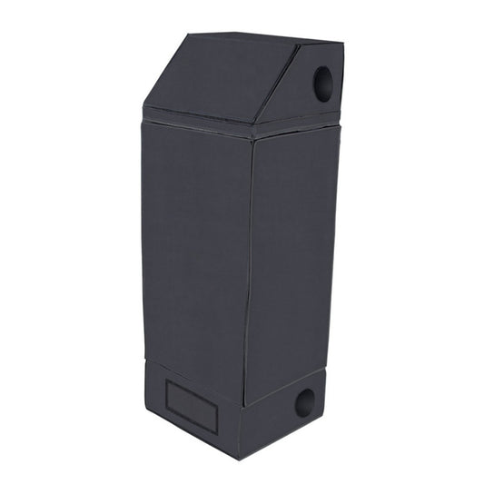 Gros plan sur les fermetures éclair robustes de la tente de culture PROBOX OUTDOORPRO 80