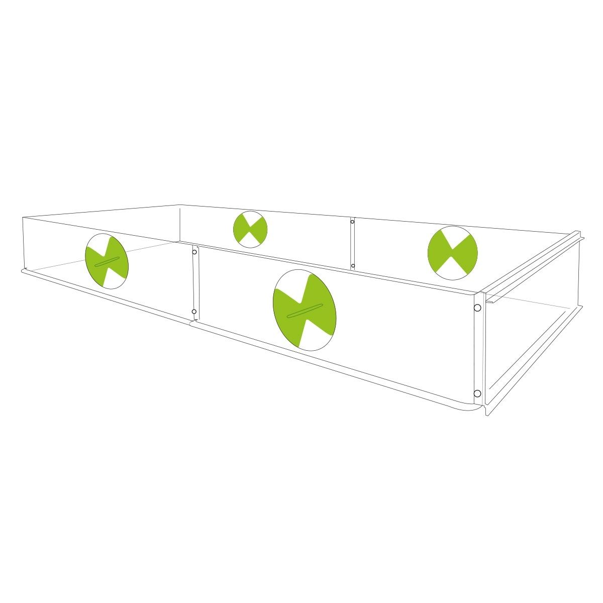 Serre VITOPOD Large - 110x57.5x23cm