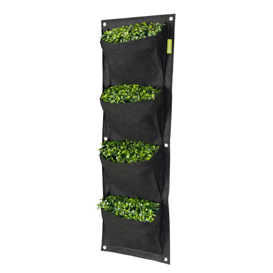 Garden Highpro Wall Pot 4 - Muro vegetal con 4 bolsillos - 30x100cm