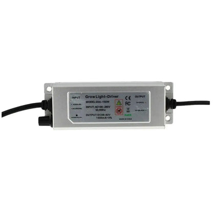Driver dimmable pour lampe de culture LED Quantum Board 150W AGROLIGHT, assurant une alimentation stable et réglable pour les plantes d'intérieur.