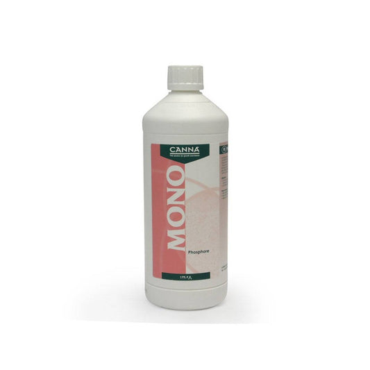Bouteille de 1L d'engrais CANNA Phosphore P17% pour floraison et racines, idéale pour culture en terre, coco ou hydroponie.