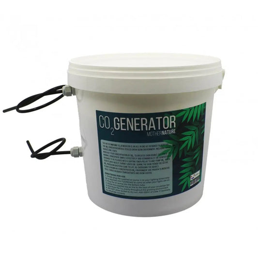 Générateur de CO₂ AutoPot en seau blanc 10 L avec tubes de diffusion.