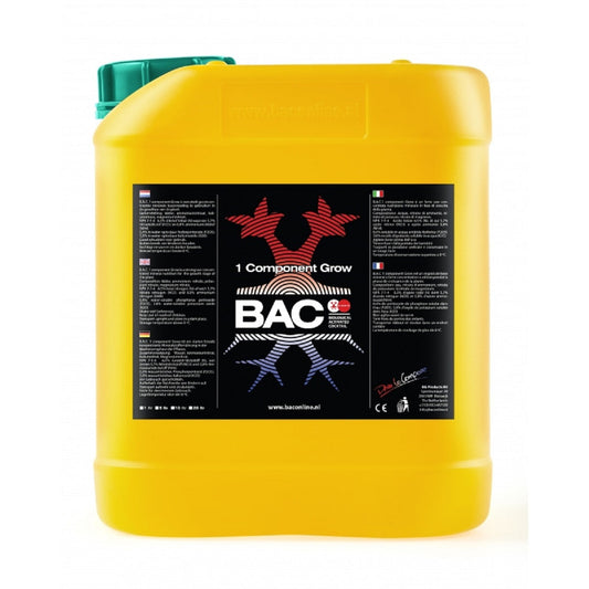 Engrais minéral pour floraison BAC Component Grow 5 litres