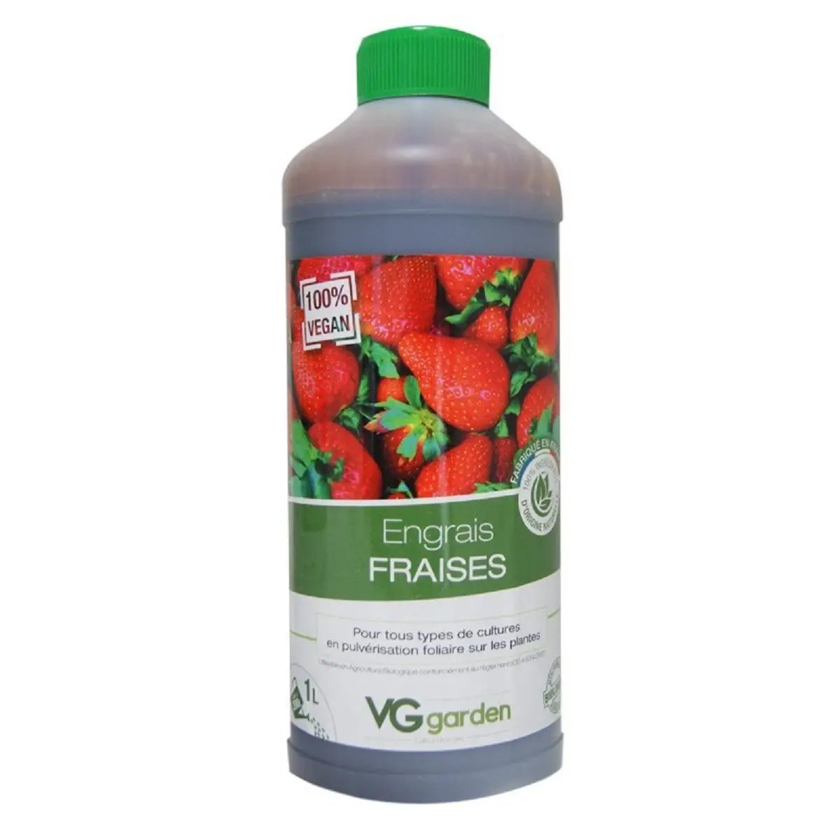Engrais pour fraises VG Garden 1L, 100% vegan