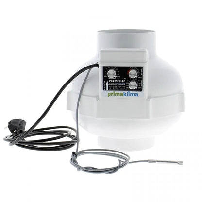 Extracteur d'air silencieux Prima Klima PK125EC-TC 700m3/h