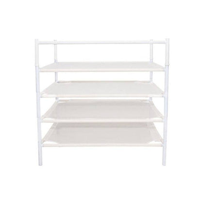 Rack de séchage empilable à quatre niveaux