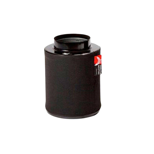 Filtre à charbon Falcon Filters 100mm – Compact & performant, idéal pour purification d'air en culture indoor avec débit de 300 m³/h.