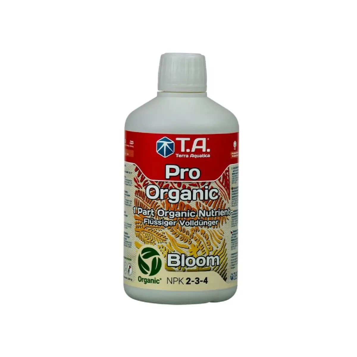 Bouteille d'engrais Terra Aquatica Pro Organic Bloom 500ml