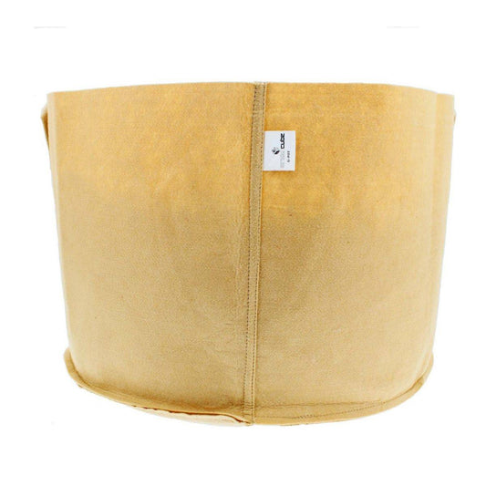 Terre/hydro/coco Greencube - Pot géotextile 150 litres - Couleur sable