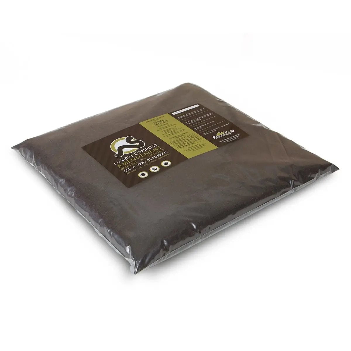 engrais Lombric Compost - sachet de 10 kilos