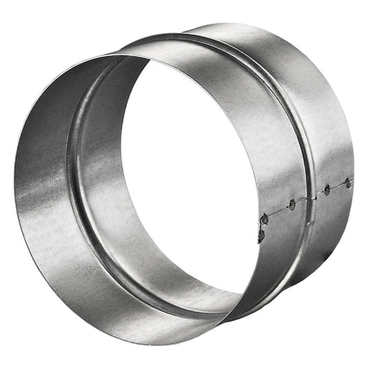 Jonction mâle en métal 250mm pour gaine de ventilation