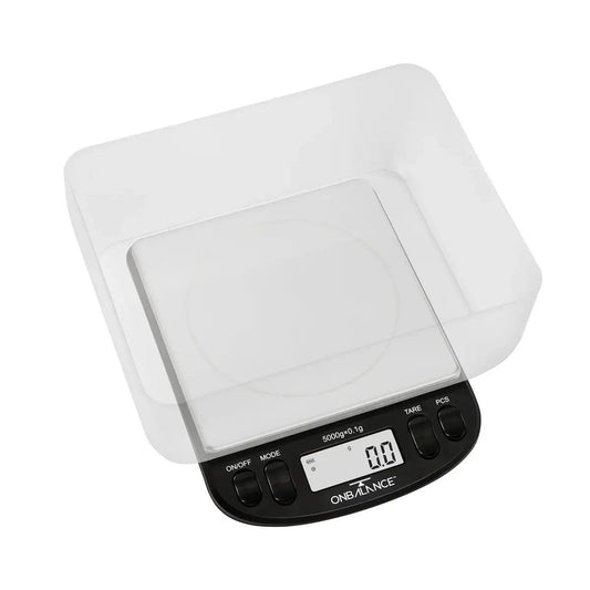 Balance de table On Balance avec bol, capacité 5000g x 0,1g