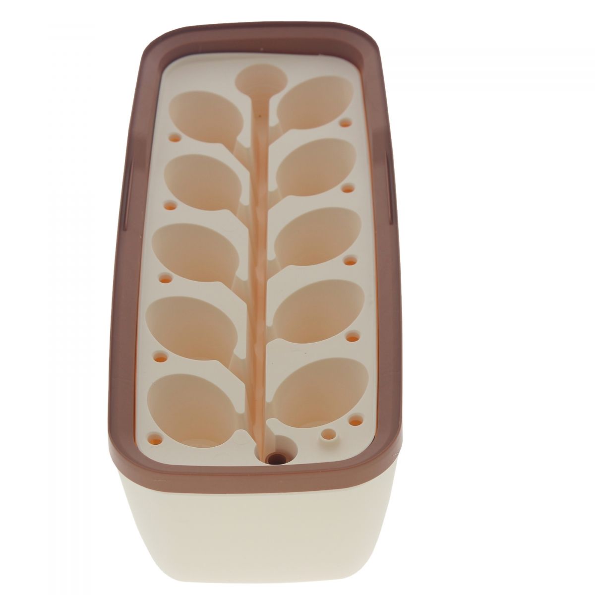 mini serre Mini serre BoQube LED 5W - 41x17x23cm - crème cuivré