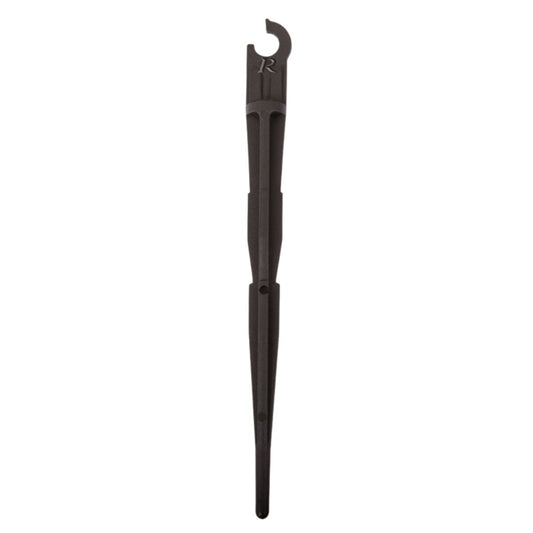 Piquet goutteur Ribimex pour tuyaux goutte-à-goutte 4-6mm, conçu pour une fixation stable en irrigation de jardin ou serre. Compatible micro irrigation.