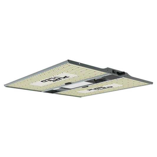 Lampe de culture PURE LED Q420 V2.0 de 420W avec diodes Samsung LM281B+ Pro, design plat et spectre complet pour culture intérieure efficace.