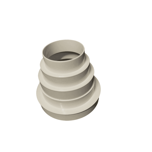 Réducteur de ventilation en PVC 150/125/120/100/80mm