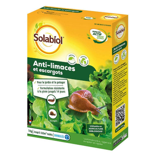 Granulés anti limaces et escargot en granulés de 400gr