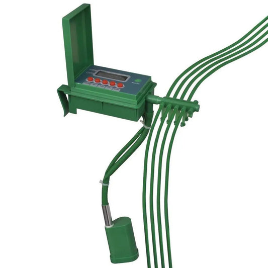Kit d'arrosage automatique avec minuteur d'irrigation pour 10 plantes