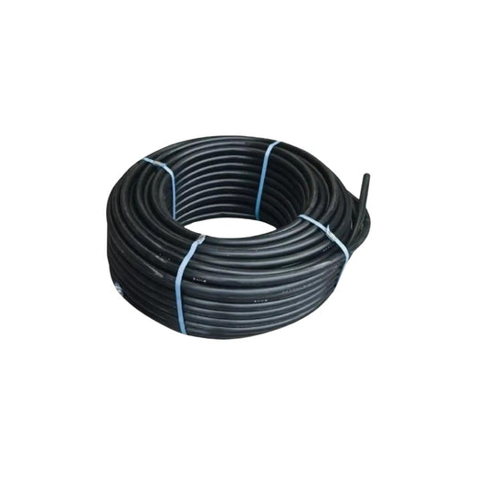 Un tuyau d'irrigation de 16mm de diamètre, il possède une longueur de 25 mètres