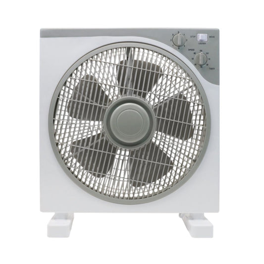 Ventilateur The Pure Factory Box Fan Typhon 40W, modèle plat avec grille rotative et réglages de vitesse, idéal pour la ventilation des box de culture indoor.