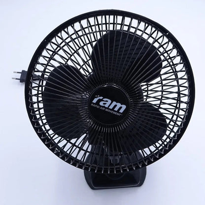 RAM - Ventilateur à pince oscillant - 18cm