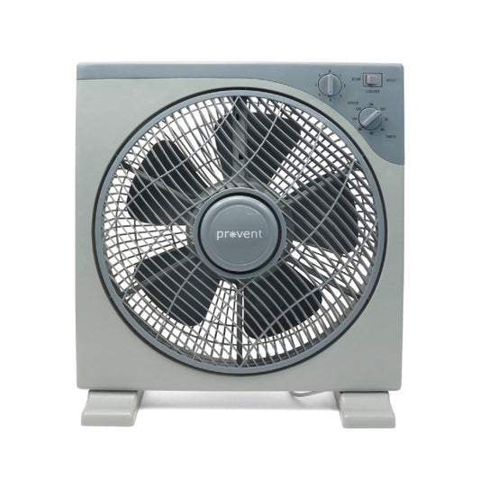 Ventilateur Pro-Vent The Pure Factory, vue de face avec commandes de vitesse et oscillation, conçu pour la ventilation des box de culture.